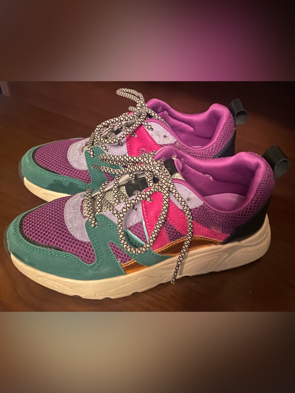 Posh by Poleman Carocel Colorful Chunky Sneaker